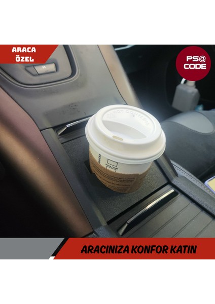 Peugeot Rifter-Opel Combo-Citroen Berlingo-Fiat Doblo Çapraz Bardaklık ve Telefonluk