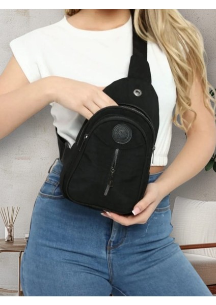 Unisex Krinkıl Siyah Çapraz Askılı ve Omuz Çanta fiyatları