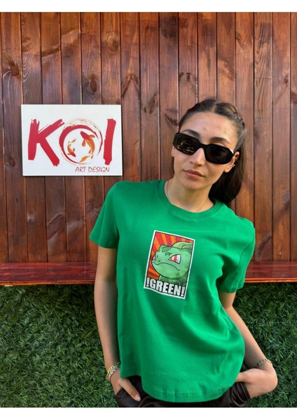 Balbazarr / Kadın Yeşil Renk T-Shirt fiyatları