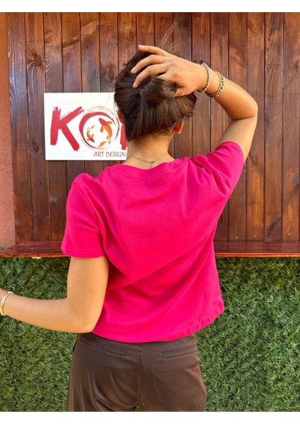 Duck You / Kadın Pembe Renk T-Shirt fırsatları