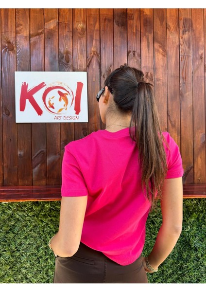 Dans / Kadın Pembe Renk T-Shirt fırsatları