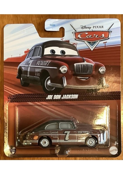 Disney Pixar Cars Joe Don Jackson Metal Diecast Araba