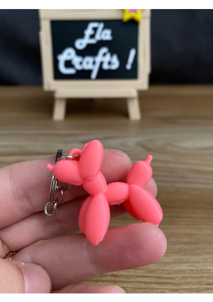 3D Balon Köpek Anahtarlık – Sevimli ve Dekoratif Anahtarlık, Özel Tasarım Hediyelik