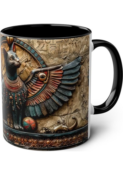 Antik Mısır Bastet Baskılı Kupa fiyatları