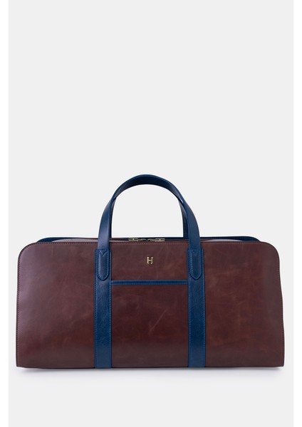 Leonard Hakiki Deri Unisex Askılı Seyahat Çantası fiyatları