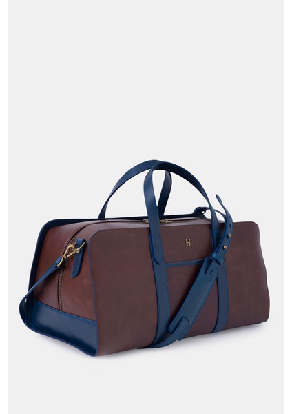 Leonard Hakiki Deri Unisex Askılı Seyahat Çantası fırsatları