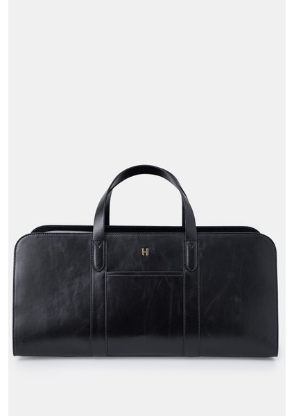 Leonard Hakiki Deri Unisex Askılı Seyahat Çantası fiyatları