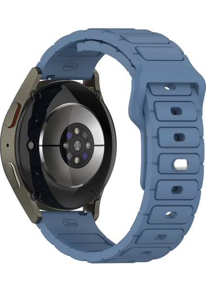 Huawei Watch Gt 3 Elite (46MM) Uyumlu 22MM Yeni Tasarım Silikon KORDON-132 Mavi fiyatları