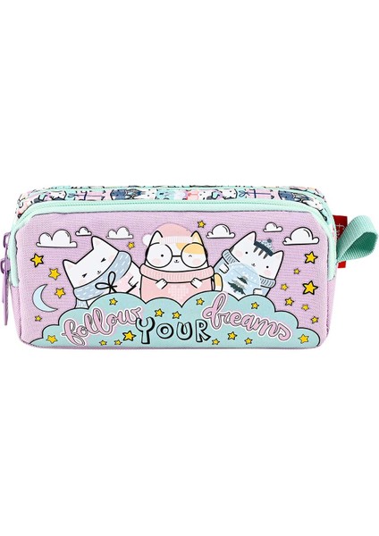 Kalem Çantası Pls-Lx Cat Dream