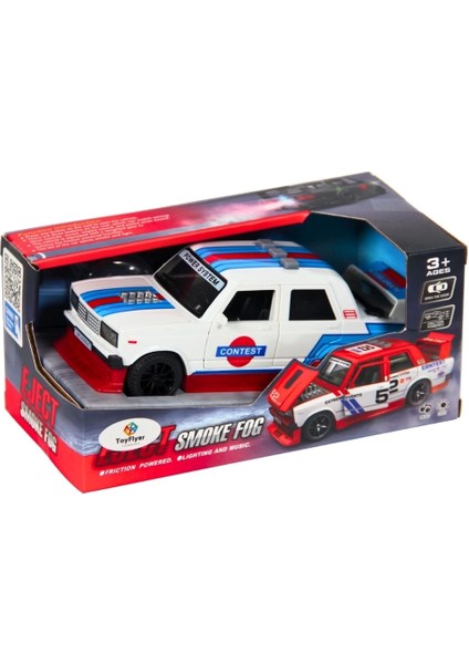 Işıklı Sesli Duman Çıkaran Sürtmeli Modifiye Araba LDP-1A fiyatları