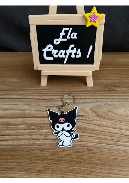 3D Kuromi Anahtarlık – Sevimli ve Dekoratif Anahtarlık, Özel Tasarım Hediyelik fiyatları