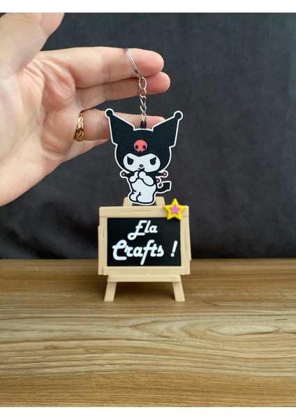 3D Kuromi Anahtarlık – Sevimli ve Dekoratif Anahtarlık, Özel Tasarım Hediyelik fırsatları