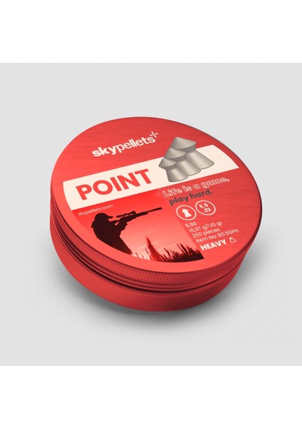 5.5mm Heavy Point 16.97G/1.10GR 250 Adet Saçma