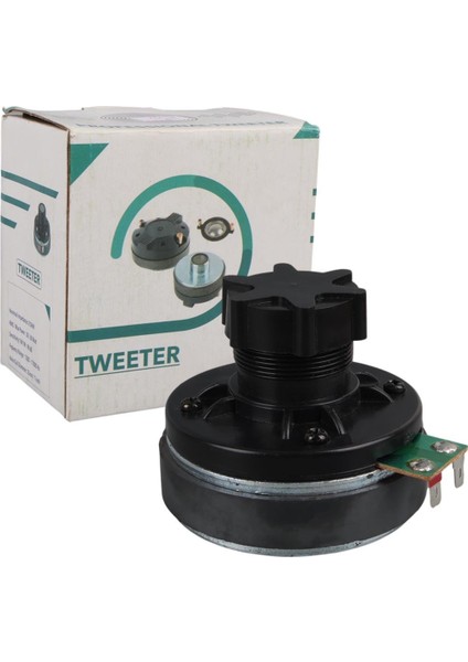 No-Tel NOT-TW34 Siyah 30/60 Watt 8 Ohm Titanyum Driver Tweeter fırsatları