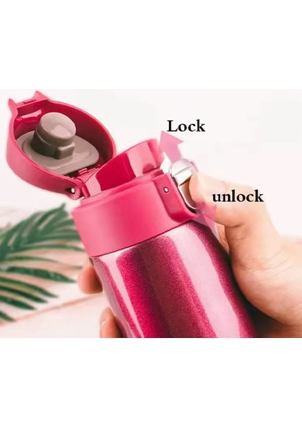 Kişiye Özel Lazer Baskılı 500ML Çelik Imza Baskılı Termos – Sızdırmaz, Vakumlu, Kilitli Kapak fırsatları