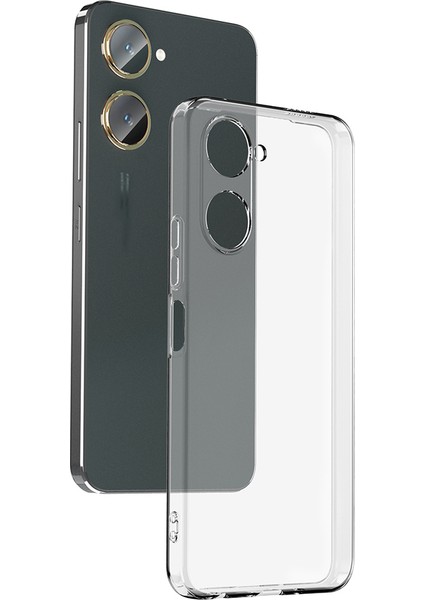 Vivo Y18 Kılıf Zore Süper Silikon Kapak - Şeffaf modelleri