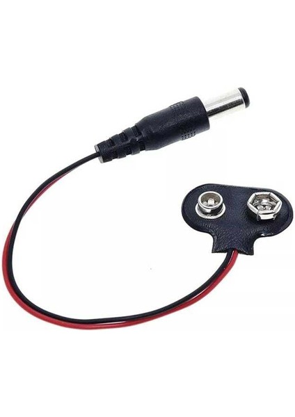 9 Volt 2.1 mm Jacklı Pil Başlığı (IC-232A) fiyatları