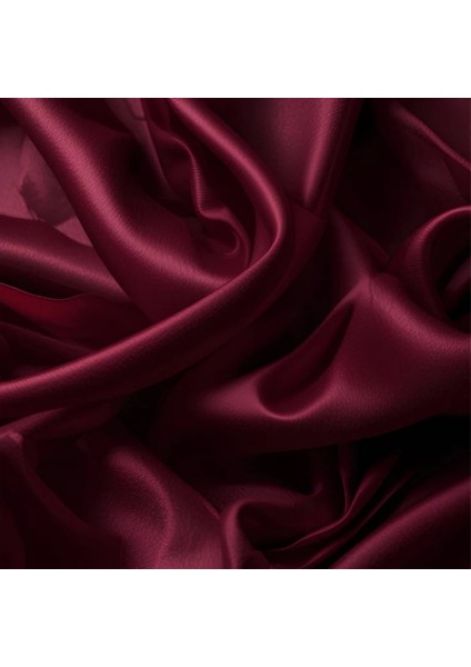 Antibakteriyel Terletmeyen Ipek Saten Yastık Kılıfı 2'li 50X70 Bordo modelleri