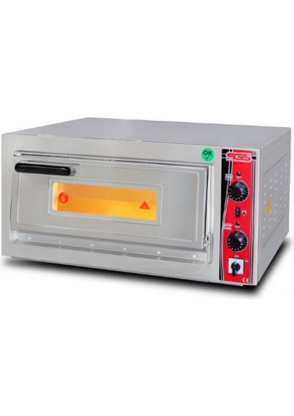 Po 6292 E Pizza Fırını, Tek Katlı, , Elektrikli, 6xø30 cm