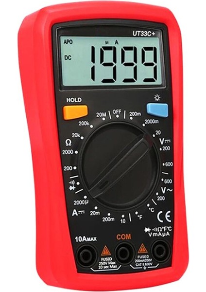 Powermaster UT-33C+ Dijital Multimetre Ölçü Aleticihazı Dc Ac Direnç Ölçüm Aleti fırsatları