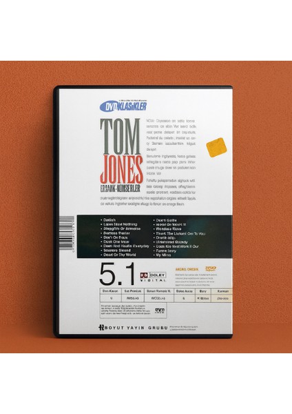 Tom Jones – Efsane Konserler- Dolby Digital 5.1- Belgesel (Dvd) modelleri