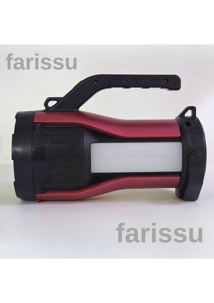 Güneş Enerjili, 7 Farklı Moda Sahip 10W LED Aydınlatma Solar Panelli Acil Durum El Feneri modelleri