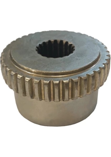 Frezeli Işlenmiş Dişli Kaplin Metali Dk 60 Z8 - Ø36.1mm