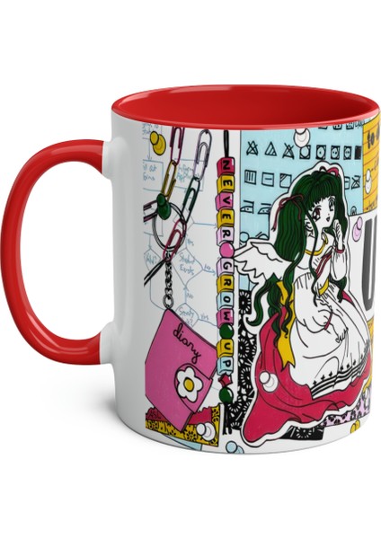 Başak Burcu Baskılı Kupa Bardak modelleri