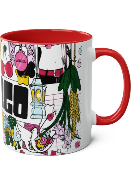 Başak Burcu Baskılı Kupa Bardak fırsatları