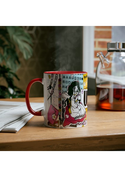 Başak Burcu Baskılı Kupa Bardak