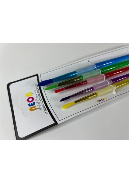 Neon 5'li Anaokul Alıştırma Fırça Seti Hkd - 150 indirimleri