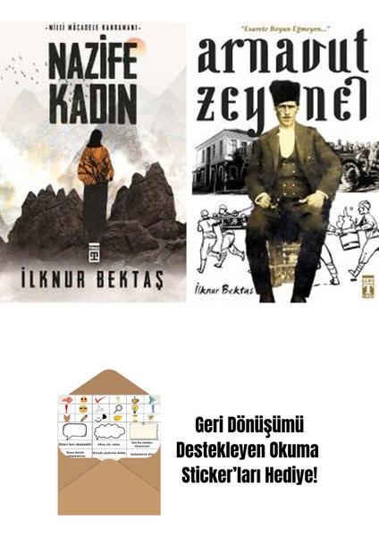 Ilknur Bektaş 2 Kitap Seti + Okuma Sticker'ları