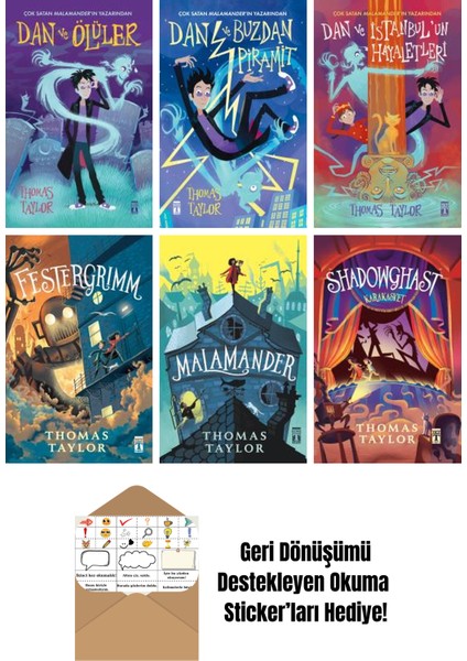 Thomas Taylor 6 Kitap Seti + Okuma Sticker'ları