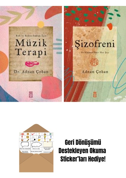 Adnan Çoban 2 Kitap Seti + Okuma Sticker'ları