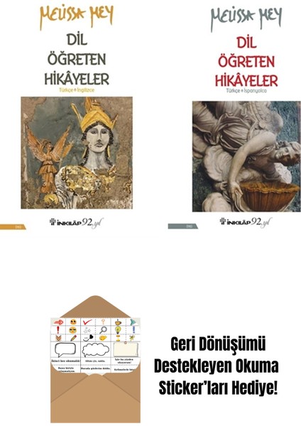 Melissa Mey 2 Kitap Seti + Okuma Sticker'ları