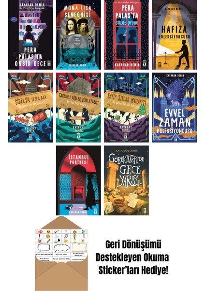 Kayahan Demir 10 Kitap Seti + Okuma Sticker'ları