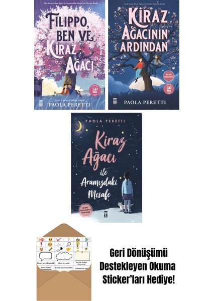 Paola Peretti 3 Kitap Seti + Okuma Sticker'ları