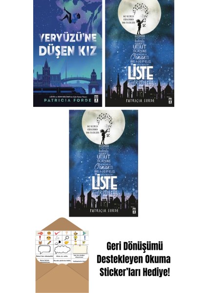 Patricia Forde 3 Kitap Seti + Okuma Sticker'ları