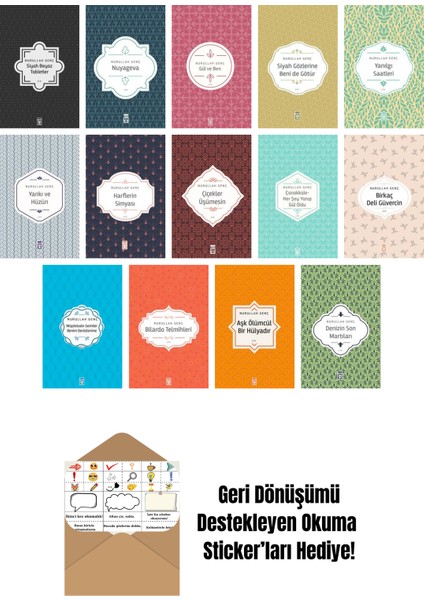 Nurullah Genç 14 Kitap Seti + Okuma Sticker'ları