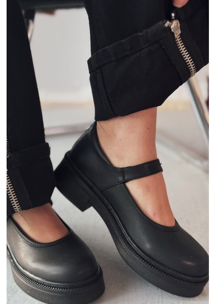 Vodes Mat Deri Siyah Mary Jane fiyatları