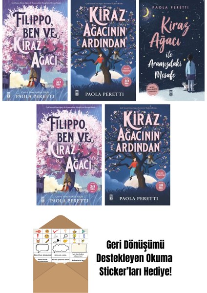 Paola Peretti 5 Kitap Seti + Okuma Sticker'ları