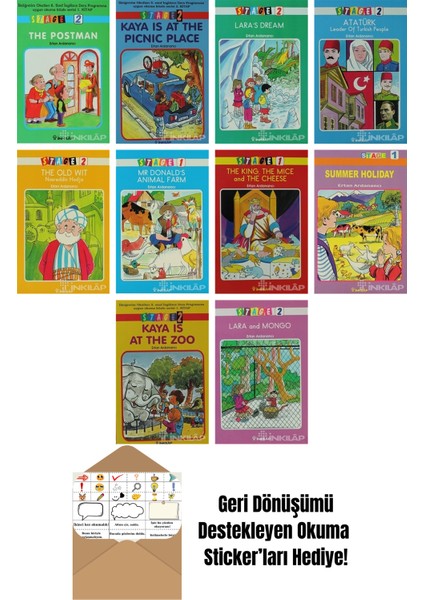 Ertan Ardanancı 10 Kitap Seti + Okuma Sticker'ları
