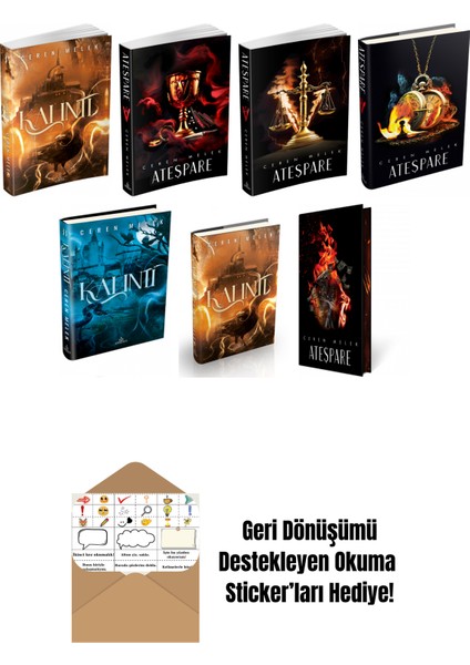 Ceren Melek 7 Kitap Seti + Okuma Sticker'ları