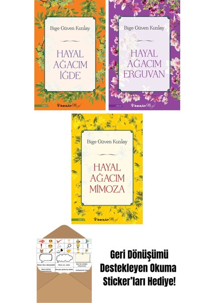 Bige Güven Kızılay 3 Kitap Seti + Okuma Sticker'ları