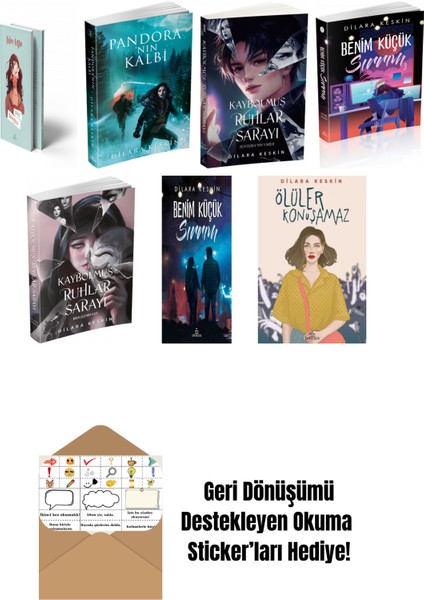 Dilara Keskin 7 Kitap Seti + Okuma Sticker'ları