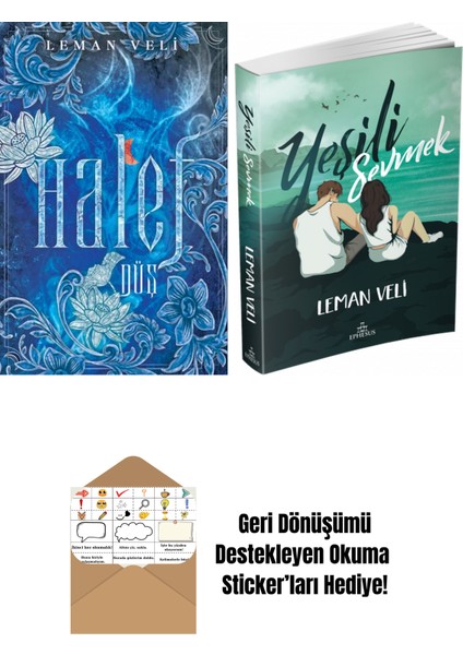 Leman Veli 2 Kitap Seti + Okuma Sticker'ları