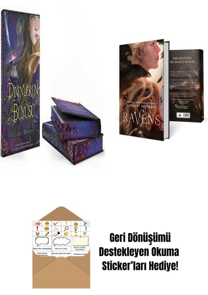 Margaret Rogerson 2 Kitap Seti + Okuma Sticker'ları