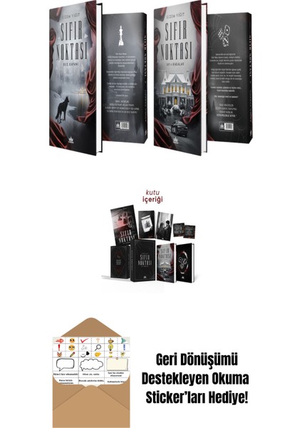 Gizem Yiğit 3 Kitap Seti + Okuma Sticker'ları