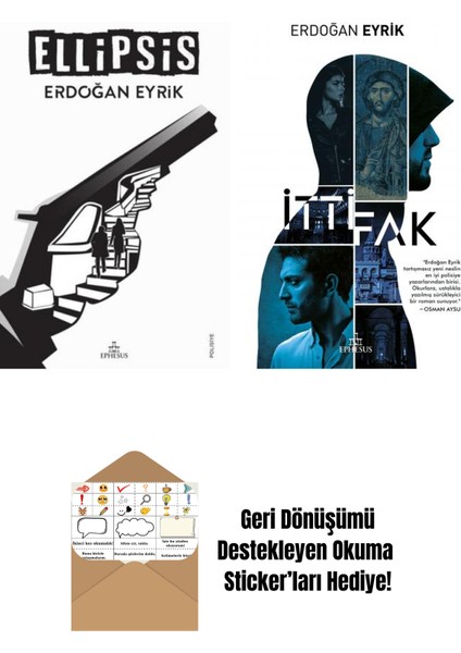 Erdoğan Eyrik 2 Kitap Seti + Okuma Sticker'ları