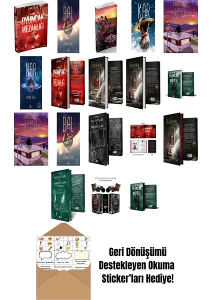 Emre Gül 18 Kitap Seti + Okuma Sticker'ları